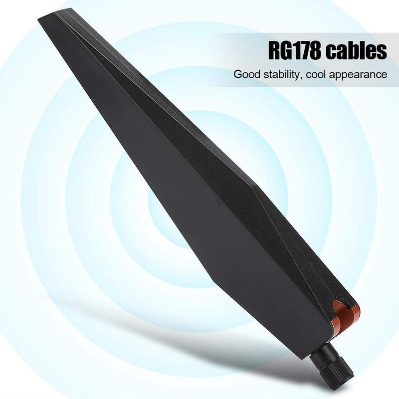 Wendry SMA Male Band Antenna, RT-AC5300 Antenna High Gain Frequency Band Router Directional SMA Antenna - Image 3